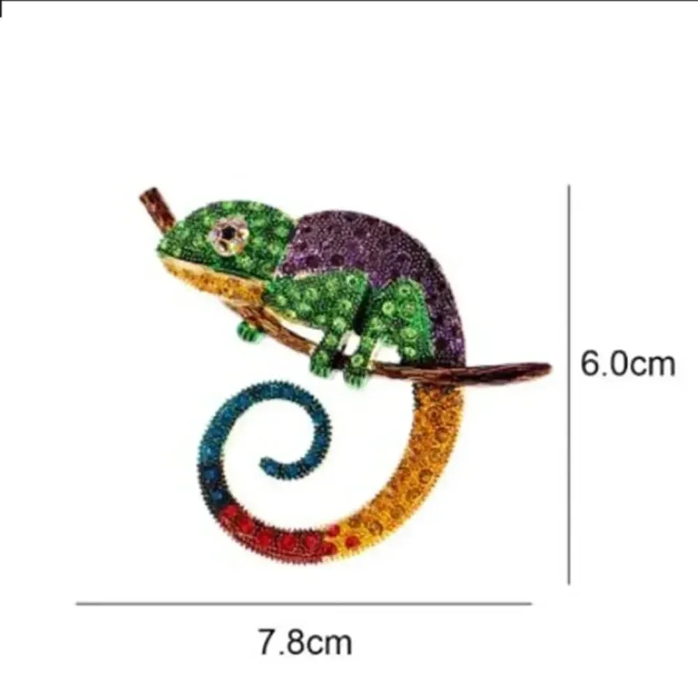 VQ Lizard Brooch